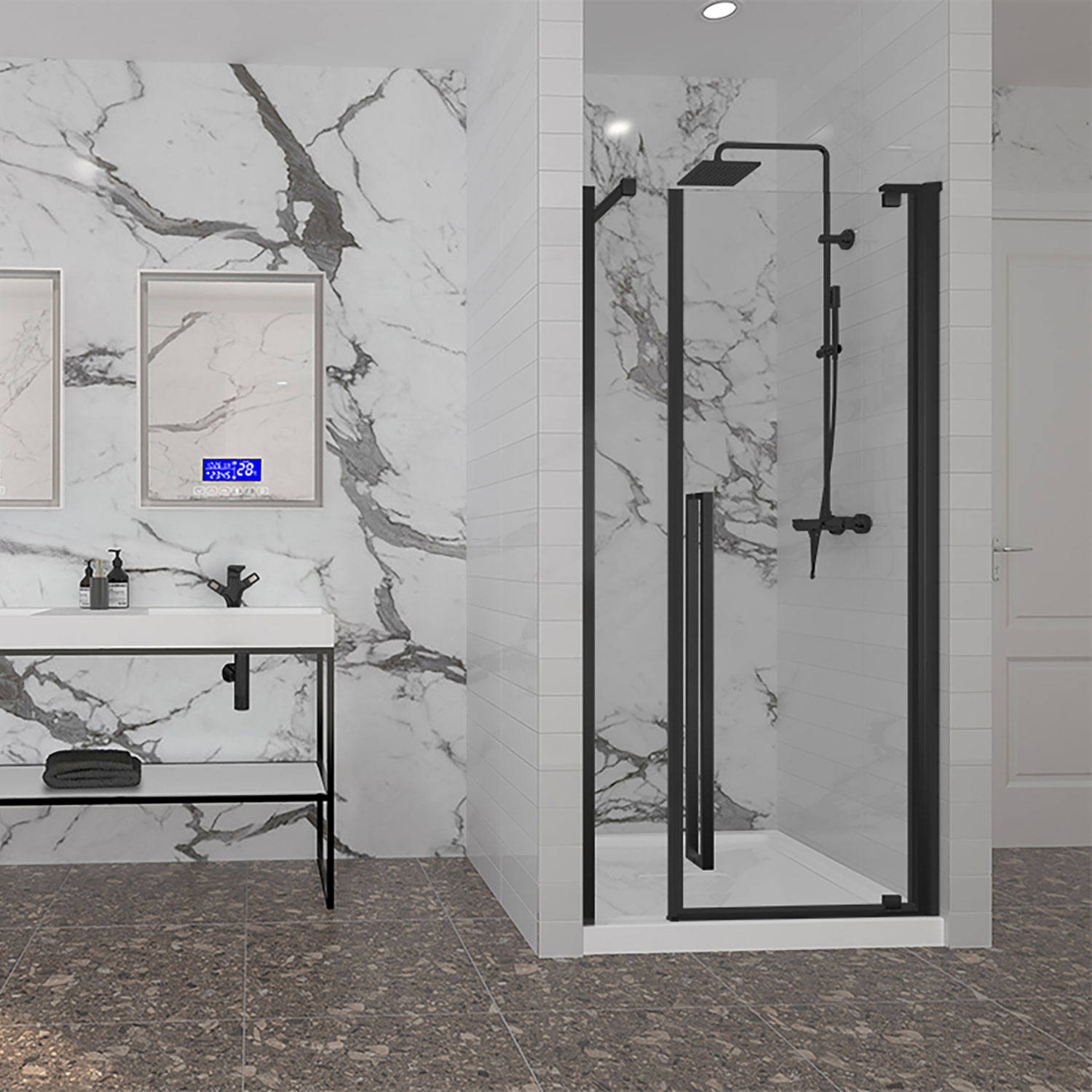 Shower door 42